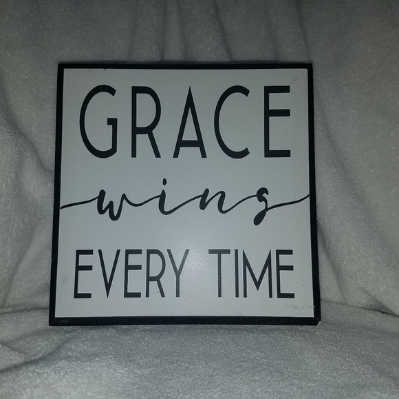 Grace wins every time. Wall plaque - Picture 7 of 7